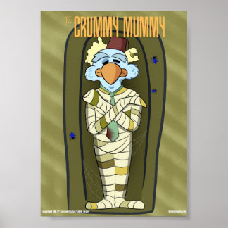 Póster Llamada de Pájaro x Monstruos Clásicos - Momia Des