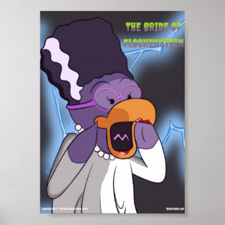 Póster Llamada de Pájaro x Monstruos Clásicos - Novia 