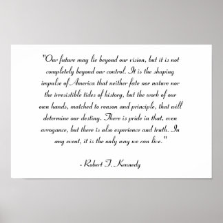 Póster Llamada de RFK