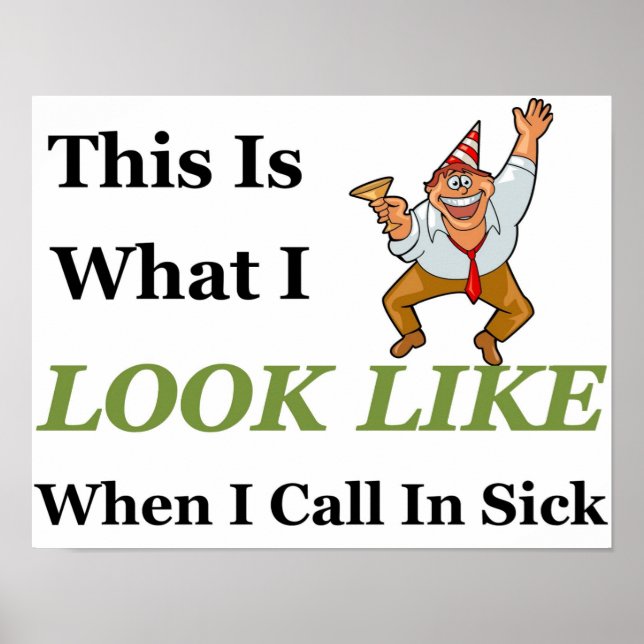 Póster Llamada Enferma Completa (Frente)