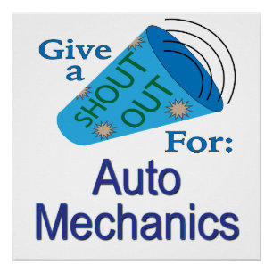 Póster Llamada para Mecánicos Automotrices