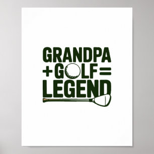 Póster Llámame Abuelo, Mírame Golf