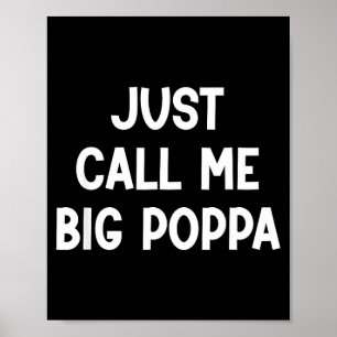 Póster Llámame simplemente papá grande, divertido, chiste