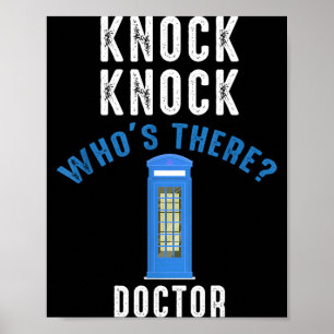 Póster Llaman Llaman Quien Esta_ Doctor Divertido Llaman