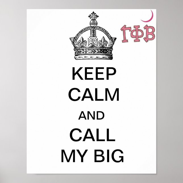 Póster Llamar a mi mayor (Frente)