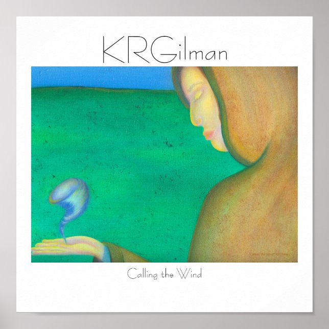 Póster Llamar al viento (Frente)