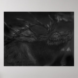 Póster llamar por la noche