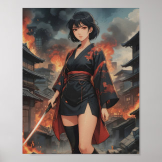 Póster llamas de resolución 2