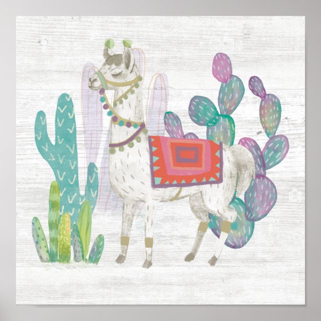 Póster Llamas V (Frente)