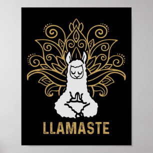 Póster Llamaste Regalo de Yoga para hombres, mujeres y ni