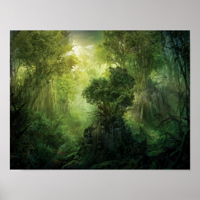 Póster Llanowar Rebord (Frente)