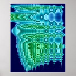Póster Llanto de aceite en el lavabo
