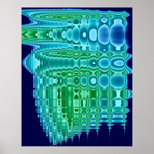 Póster Llanto de aceite en el lavabo