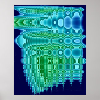 Póster Llanto de aceite en el lavabo