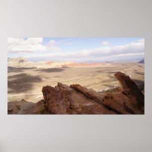 Póster Llanura del desierto