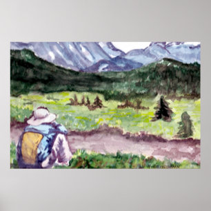 PÓSTER LLANURAS DE PONDEROSA POR HARRIET DAVIDSOHN - ARTI