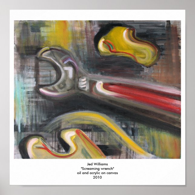 Póster "Llave de grito" (Frente)