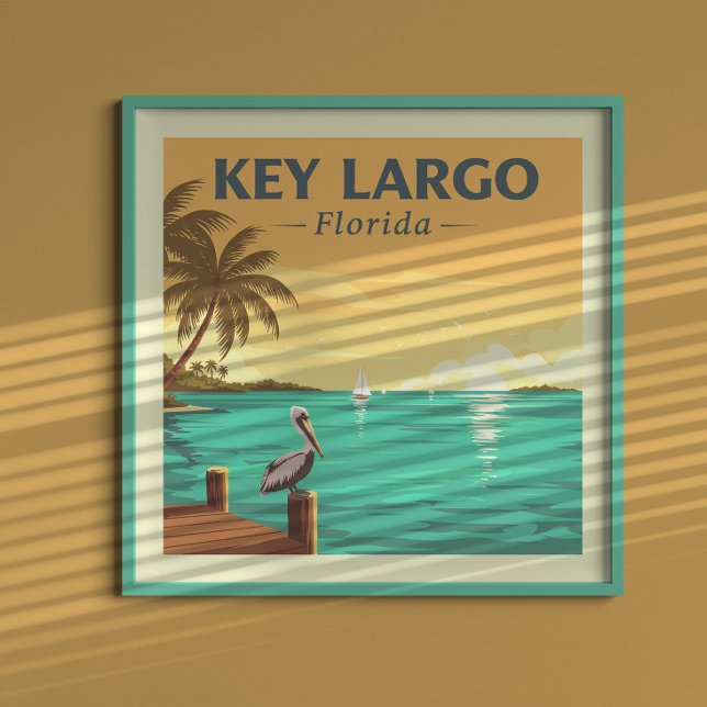 Póster Llave vintage Largo Florida (Subido por el creador)