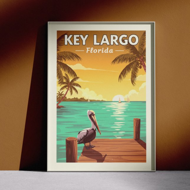 Póster Llave vintage Largo Florida (Subido por el creador)