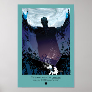 Póster Llega La Larga Noche