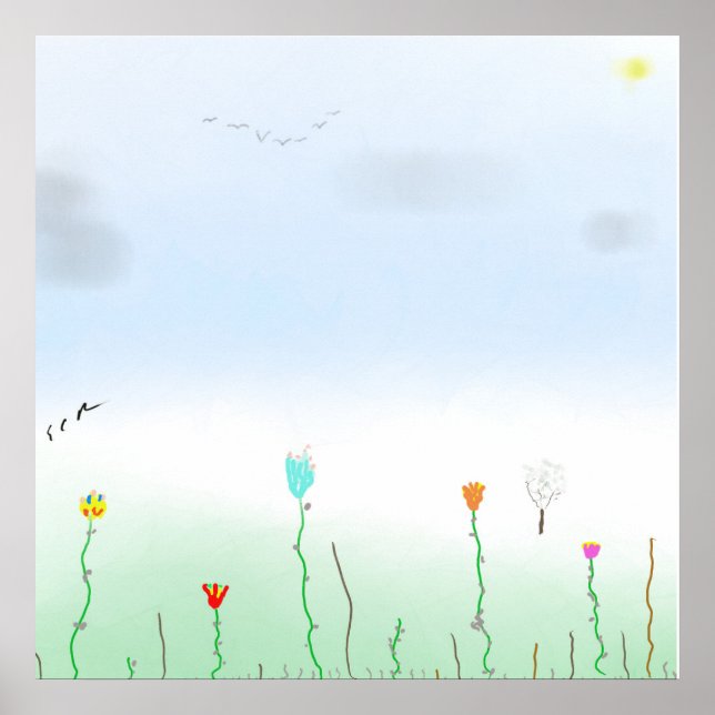 Póster Llega la primavera (Frente)