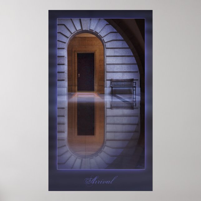 Póster Llegada (Frente)