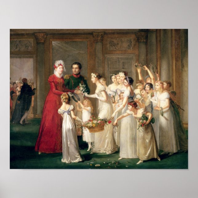 Póster Llegada de Marie-Louise de Habsbourg-Lorraine (Frente)