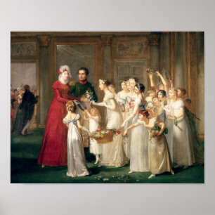 Póster Llegada de Marie-Louise de Habsburgo-Lorena
