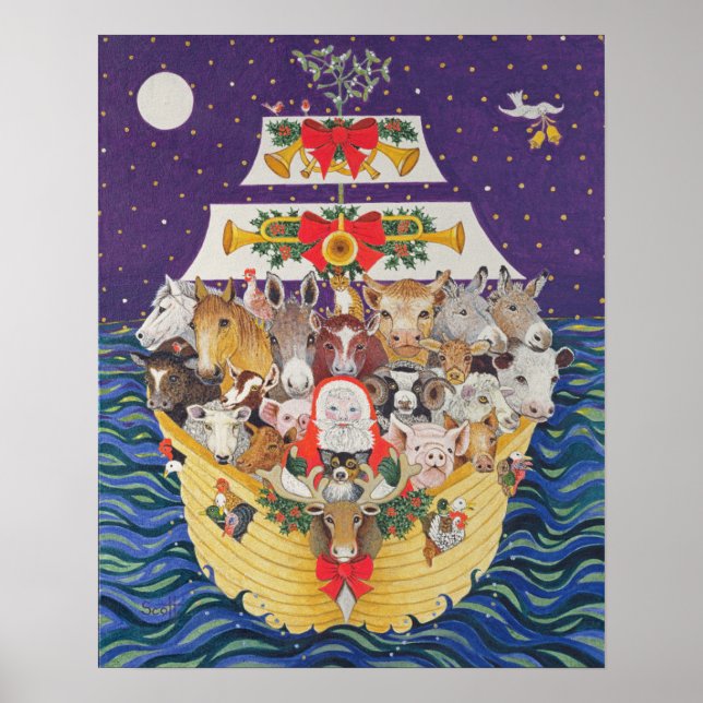 Póster Llegada de navidades (Frente)