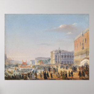 Póster Llegada del emperador Franz Joseph