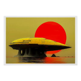 Póster Llegada solar