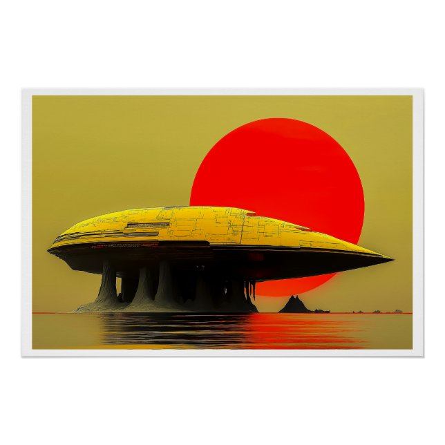 Póster Llegada solar (Anverso)