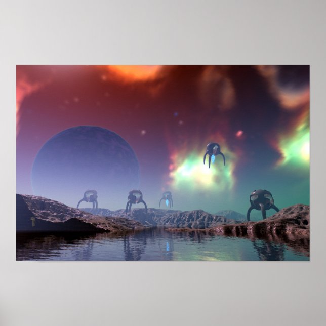 Póster Llegada versión 5.0 (18" x 12") Poster de impresió (Frente)