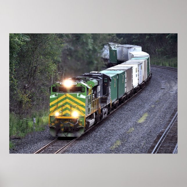 Póster Llegando a la Curva (Frente)