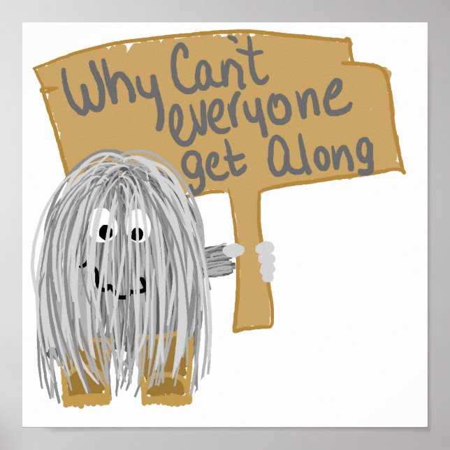 Póster llegar a gris (Frente)