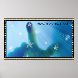 Póster Llegar Al Poster De Las Estrellas