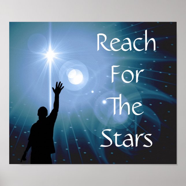Póster Llegar Al Poster De Las Estrellas (Frente)