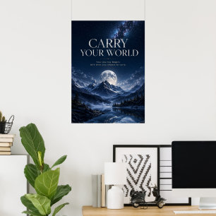 Póster Lleva Tu Mundo
