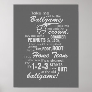 Póster Llévame Al Juego De Baile - Gray