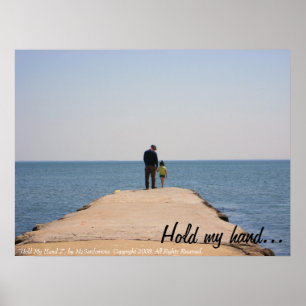 Póster "Lleve a cabo poster de mi mano"