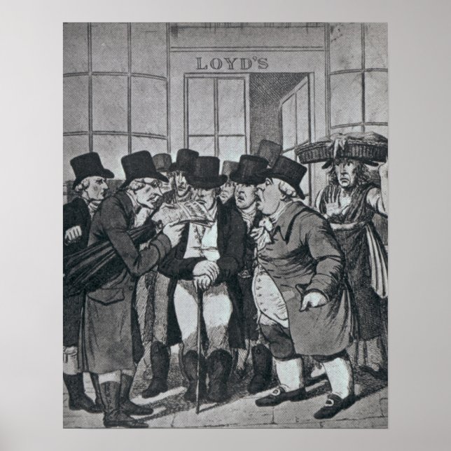 Póster Lloyds de Londres (Frente)