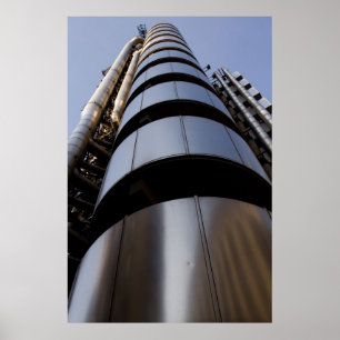 Póster Lloyds del edificio de Londres