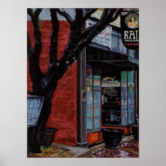 Póster Lluvia (Frente)