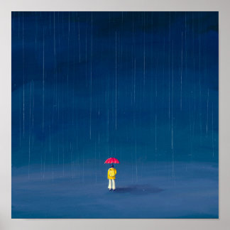 Póster Lluvia