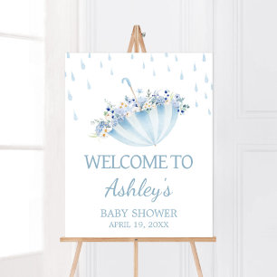 Póster Lluvia De Abril Trae Flores De Mayo Bienvenida a l