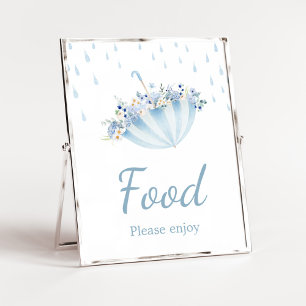 Póster Lluvia De Abril Trae Flores De Mayo Comida Para Ba