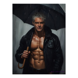 Póster Lluvia de noviembre