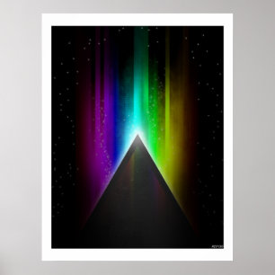 Póster Lluvia nocturna