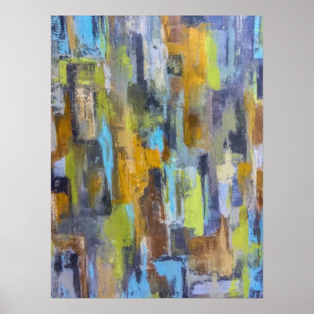 Póster Lluvia otoñal 18 x 24 Poster (Frente)