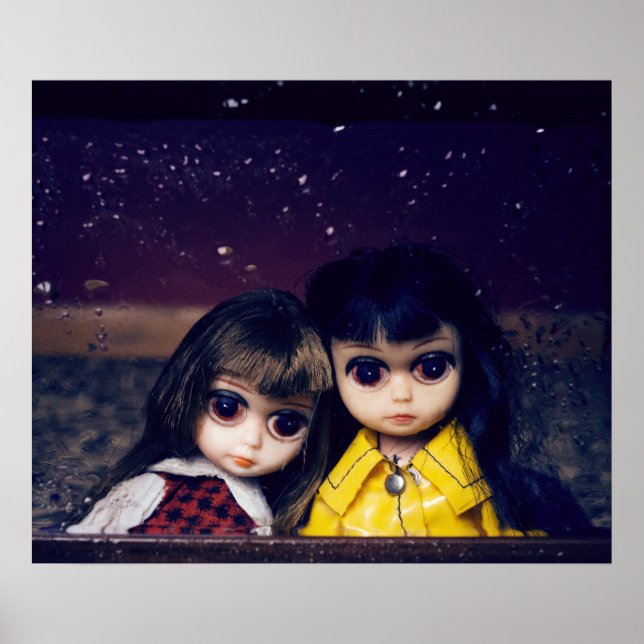 Póster Lluvia por días (Frente)